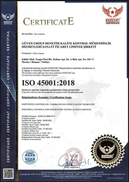 ISO 45001:2018